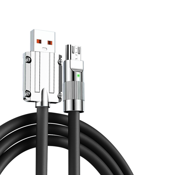 Android Micro USB -kaapelin latauskaapeli 120 W pikalataus ja tiedonsynkronointi 480 Mbps MultiColor 1.5m MultiColor 1.5m