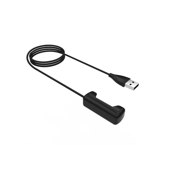 Laddningskabel för Fitbit Flex 2 - 1 meter, svart