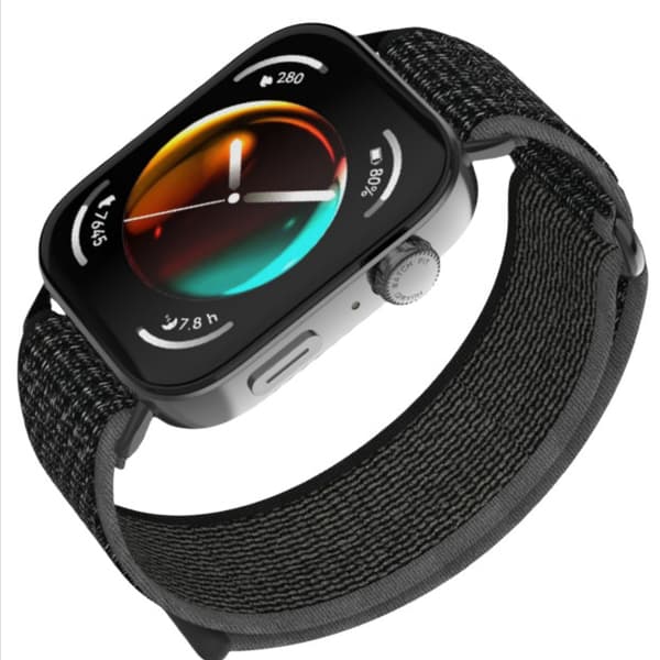 Huawei Watch Fit 3 Nylonrem Black+Grey Black+Grey