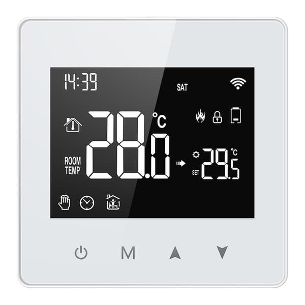 Smart WiFi Termostat WT198 för Vatten/Gas Panna Kontroll