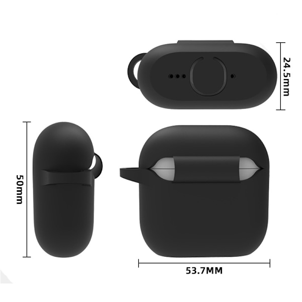Silikone etui til AirPods Apple AirPods Pro 2 Sort