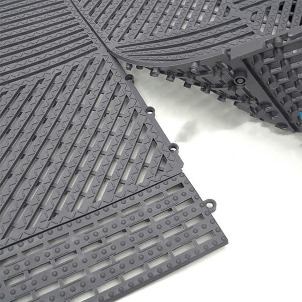12-pack halkfria badrumsmattor DarkGrey DarkGrey
