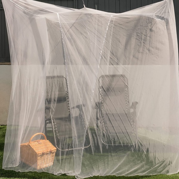 Sängyn katos hyttysverkko sänkyverkko Valkoinen 200x180x200 cm