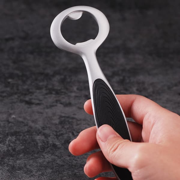 Flasköppnare i aluminiumlegering, multifunktionell ölöppnare
