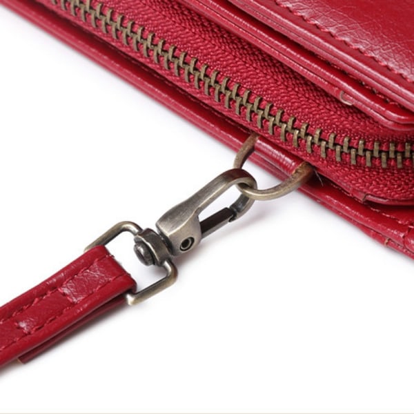 RFID crossbody taske - telefontaske håndtaske Brun Brun
