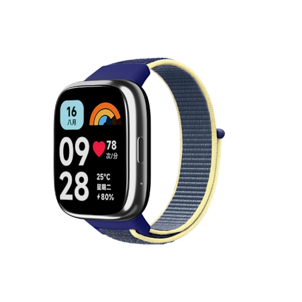 Redmi Watch 3 Active Nylon -ranneke Blue Blue