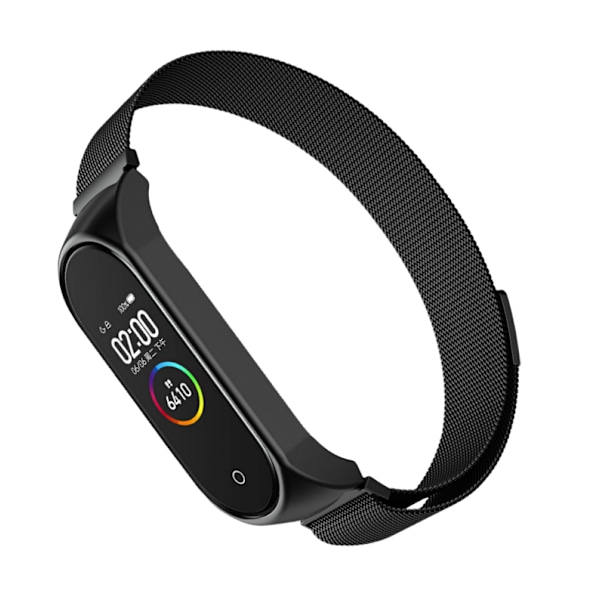Metalstrop til Xiaomi Mi Band 7 Sort