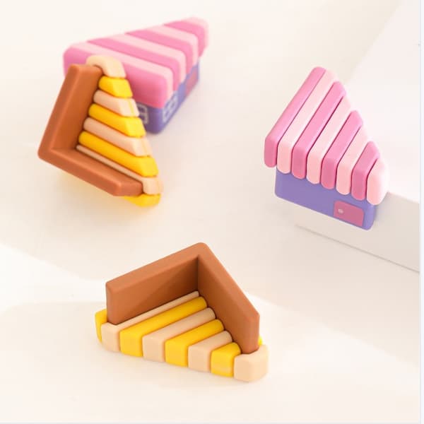 2-pack Mjuka PVC Bordskantskydd - Barnsäkerhet Hörnskydd