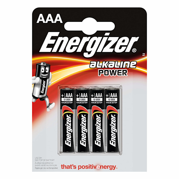 Batteri AAA/LR03 Alkaline Power 4-pack