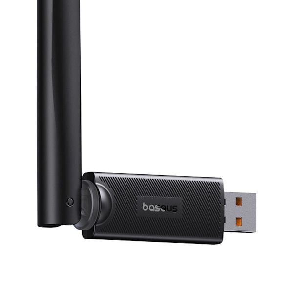 Baseus FastJoy Wi-Fi-sovitin antennilla, 150 Mbps (musta)