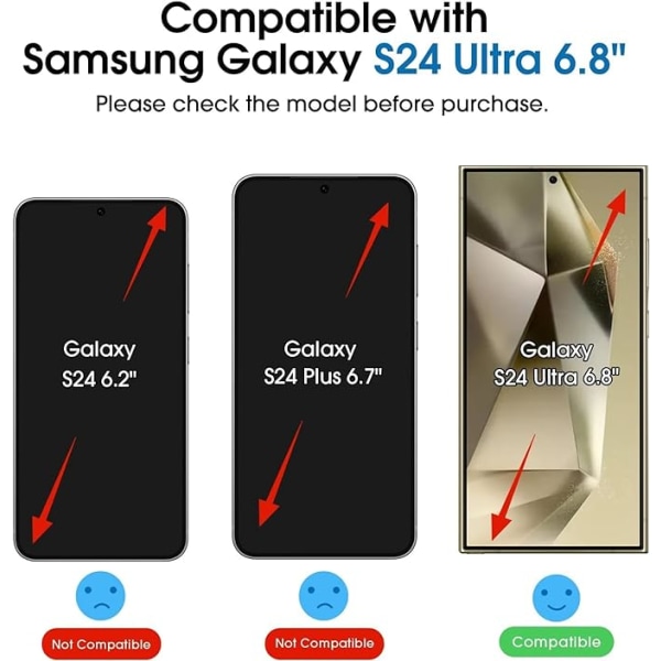High Definition AR Anti-glare skærmbeskytter  Samsung Galaxy S24