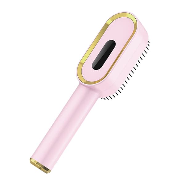 Elektrisk Hårbottenmassage Kam med Rött och Blått Ljusterapi & Vibration Pink Pink