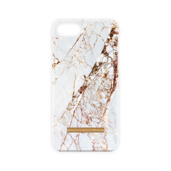 ONSALA Mobilskal iPhone 6 / 7 / 8 / SE Soft White Rhino Marble