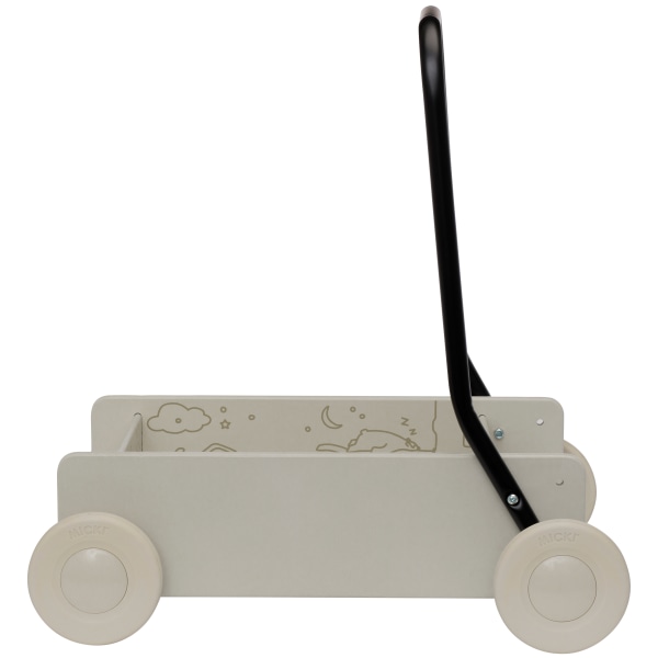 Micki Lära Gå Vagn, Beige
