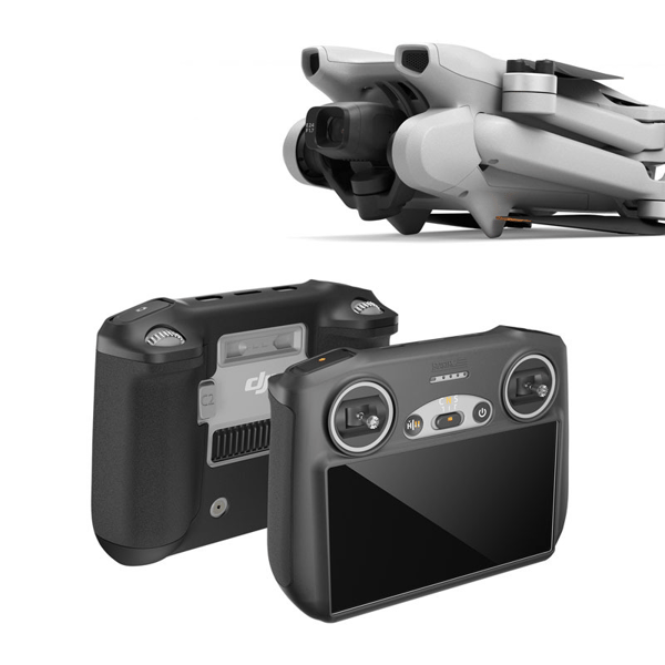 Silikonskydd för DJI Mini 3 Pro/Mini 3 RC – Halkfri design Black Black