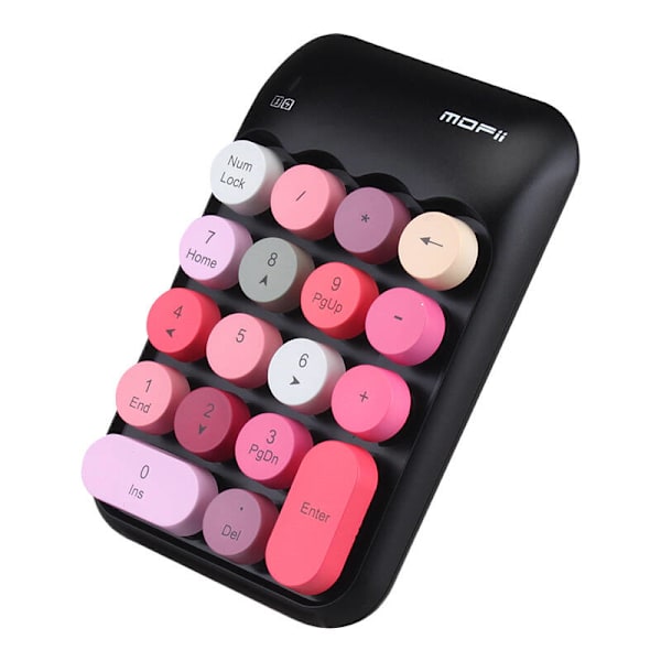 Langaton MOFII numeronäppäimistö X910 musta+punainen