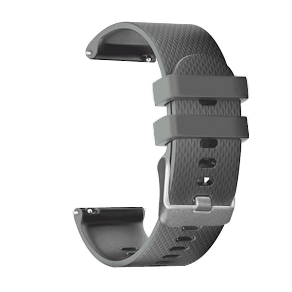 Silikoninen kellohihna Garmin Vivoactive 3 / Venu 2 Plus -laitteelle Harmaa
