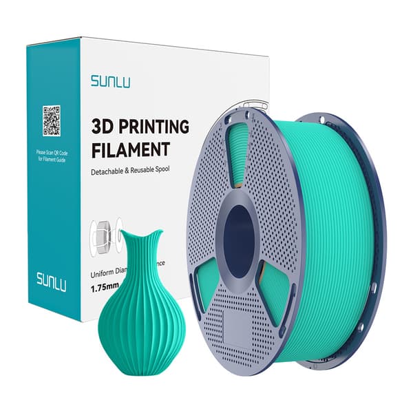 Sunlu PLA Classic Mint-filament, PLA 1,75 mm, 1 kg för FDM 3D-skrivare