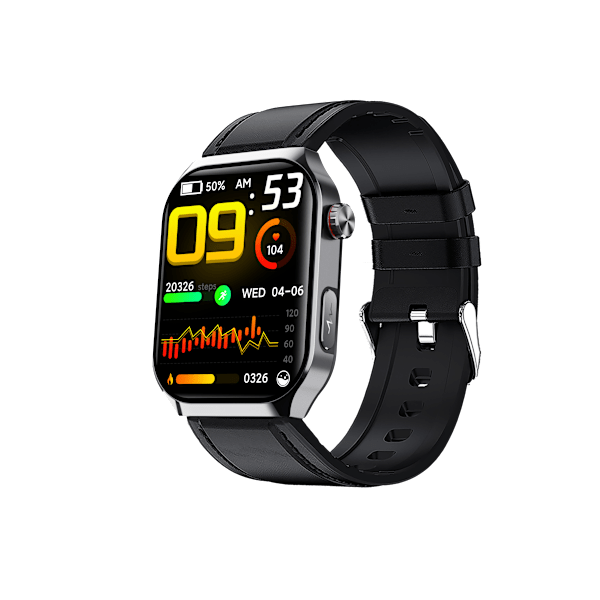 F700 Smartwatch: Avanceret sundhedsovervågning og fitness Sort