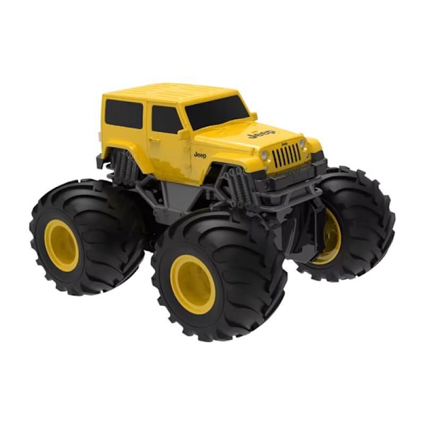 Fjernstyret bil Double Eagle (gul) Jeep (Amfibie) E342-003