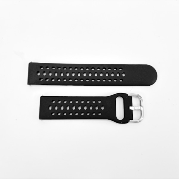Amazfit Active 2 Band - Andningsbart silikon sportbyte Black Black