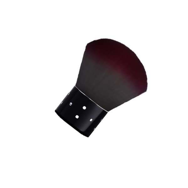 Base Dust Brush 10pcs kompatibelt med – Bløde syntetiske børstehår til flydende og cremefoundation, concealer og basis makeup Black Black