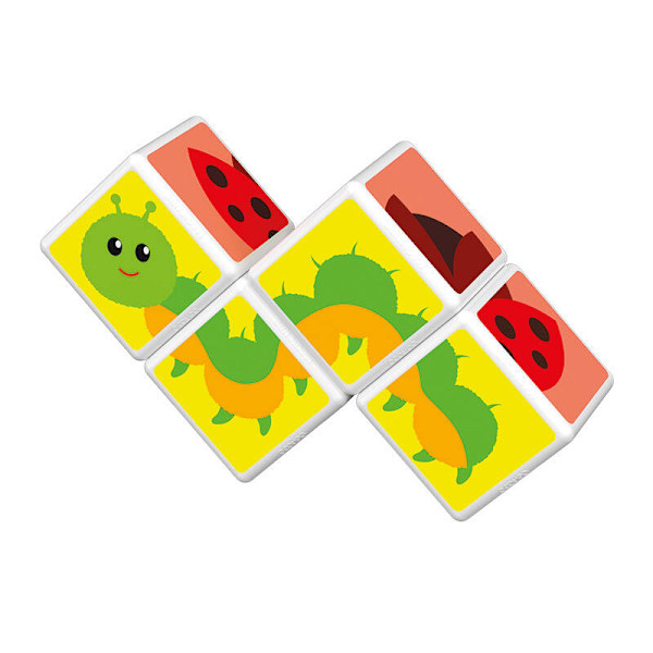 Magicube Printed Insects magneettipalikat + kortit 7 kpl GEOMAG GEO-121
