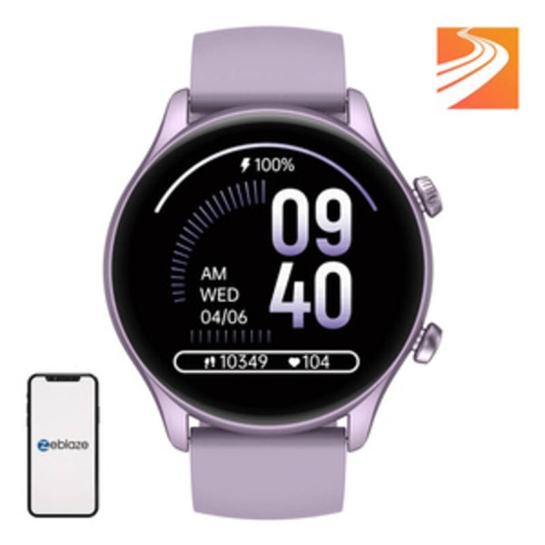 Zeblaze Btalk 3 Plus smartwatch (lilla)