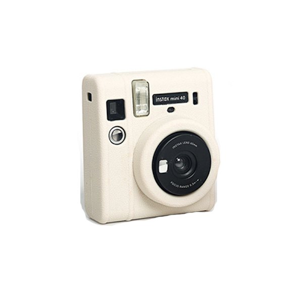 Instax Mini 40 silikoneetui Beige