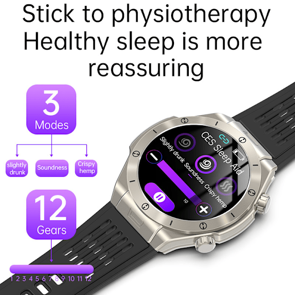 Smartwatch: EKG, søvnhjælp og Bluetooth-opkald