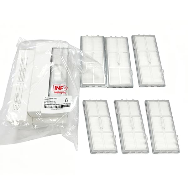 6-pak støvsugerfiltre Roborock S7 S8 /Plus/MaxV/Ultra