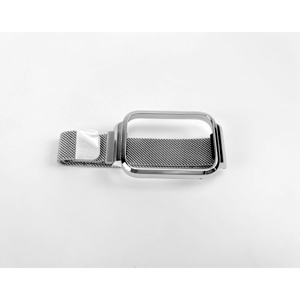 Klockarmband för Xiaomi Mi Band 8 Pro - Metallram med Milanese Loop Silver