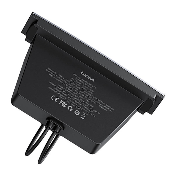 Hub Baseus T-Space USB-C-lightning-kaapeleilla Tesla-autoille (musta)