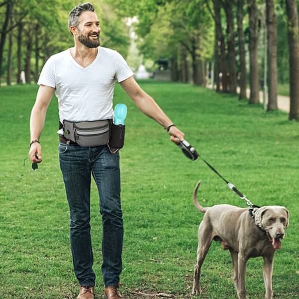 Ny udendørs hundetaske Grå