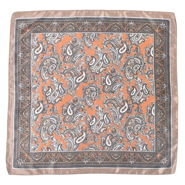 Paisley Bandana Scarf 2-pack Brown Brown