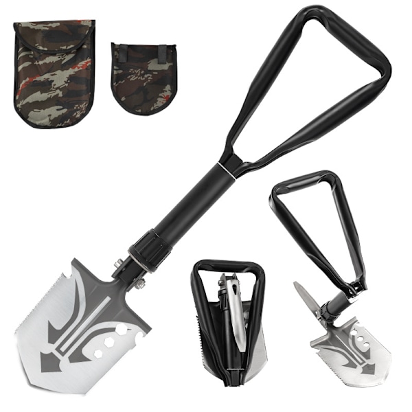Fällbar spade