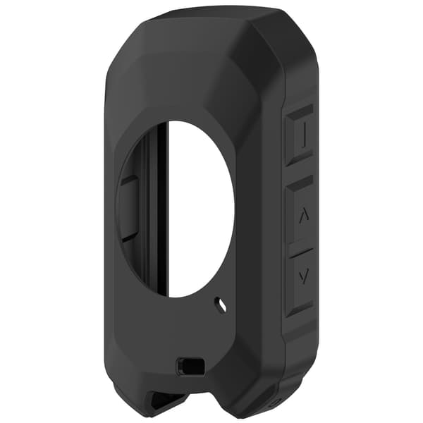 Silikonebeskyttelsesetui til Garmin Edge MTB - Optimal beskyttelse til din cykelcomputer Black Black