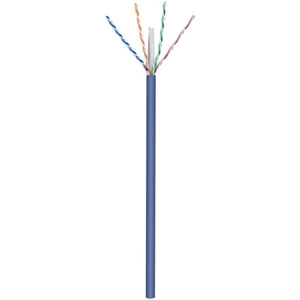 CAT 6A nätverkskabel, U/UTP, blå