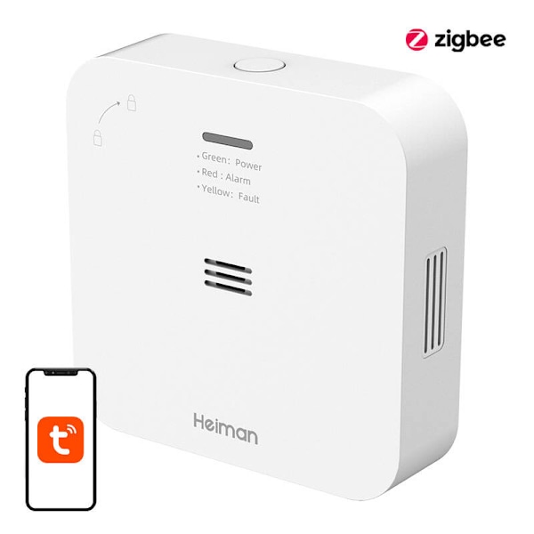 Heiman WS-720ES Tuya WiFi älykäs häkäilmaisin