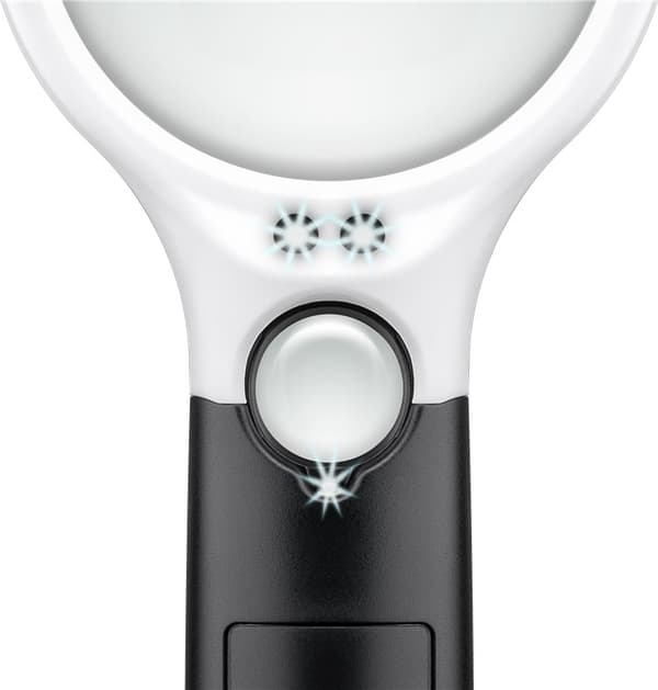 LED-forstørrelsesglas