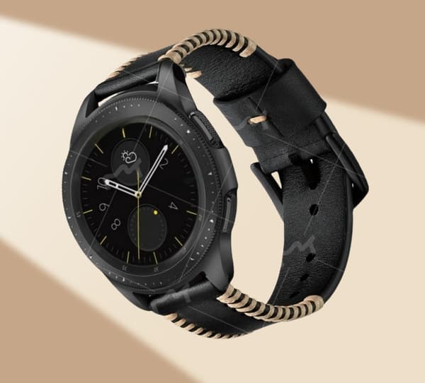 Premium læderrem til Samsung Gear Sport - 20 mm