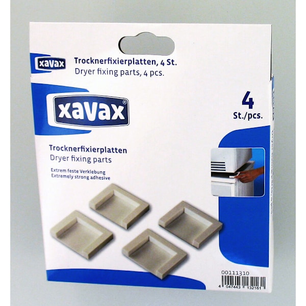 XAVAX Fikseringsplader Tørretumbler