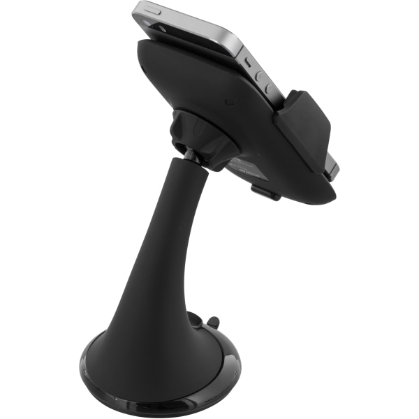 Car holder for smartphone, adjustable with suction cup