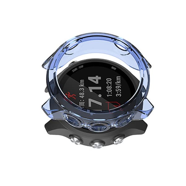 Kompatibelt med Garmin Forerunner stilfullt skyddsfodral Blue Blue