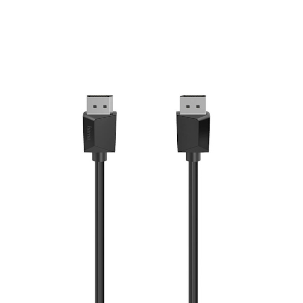 Kabel DisplayPort 1.2 Ultra-HD 4K 0.75m Svart