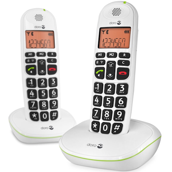 PhoneEasy 100w Duo Vit Vit