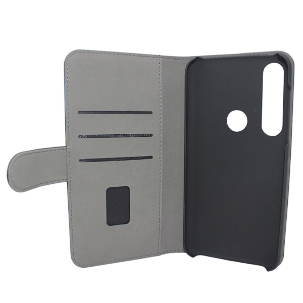 Mobilfodral 3 Kortfack Svart - Motorola G8 Plus