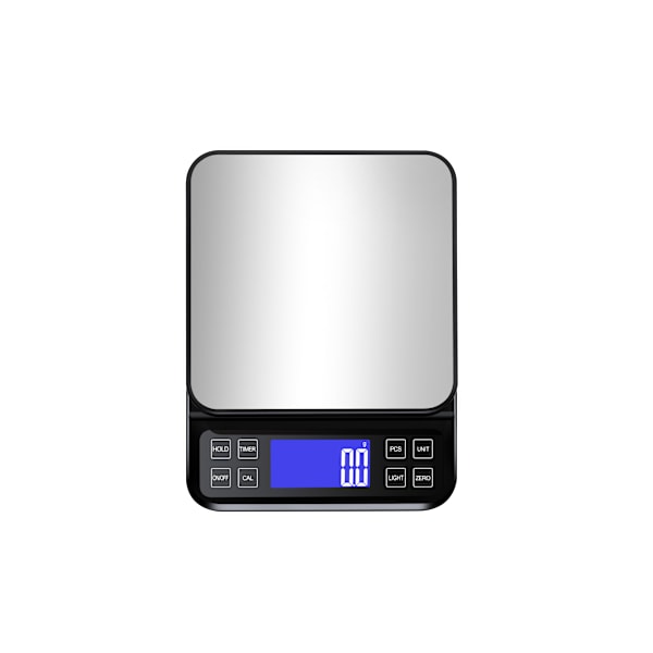 Multifunktionell Elektronisk Digitalvåg 5 kg/0,1 g