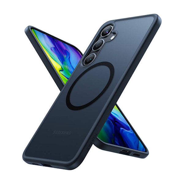 Fodral Torras Guardian-Mag till Samsung S24+ (czarne)