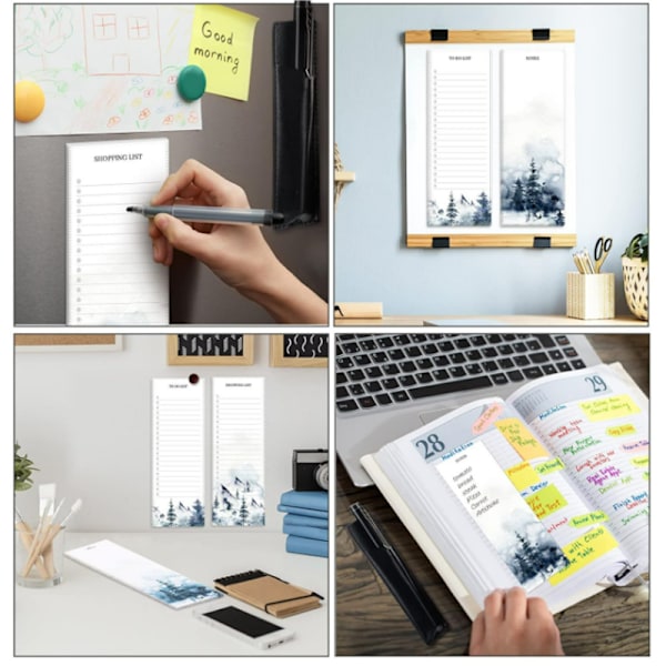 Magnetisk køleskab Sticky Notes Sæt